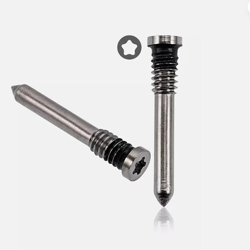 100 Piezas de Tornillos de Repuesto para la Parte Inferior del Teléfono Móvil, para Apple iPhone 15 14 13 12 11 X 8 Pro Max Plus, Tornillos Pentalobe