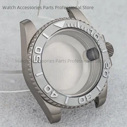 Titanium Watch Case 40mm Titanium Case Sapphire Glass Titanium Watchcase  For ETA 2824 NH35 NH36 SUB GMT Watch Accessories