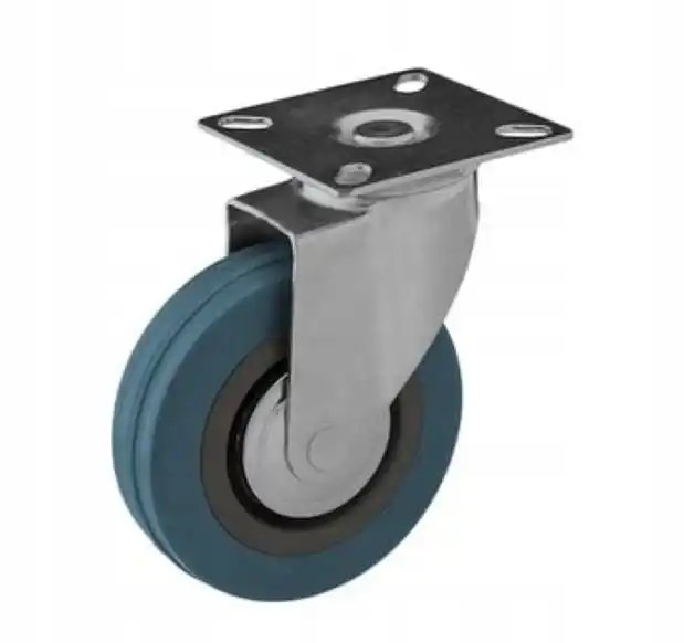 Torsion zwenkwielset met 50 mm gat Bevestiging kunststof-rubber