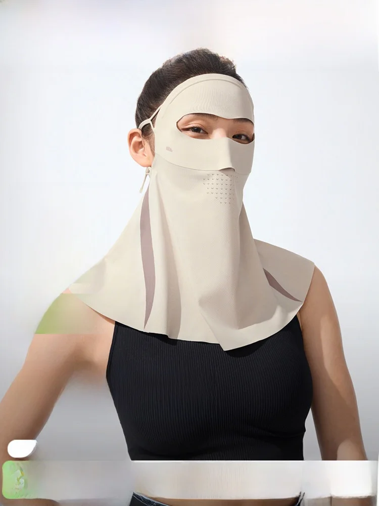 

Легкая солнцезащитная маска-балаклава Bananain для женщин: дышащая, с защитой от УФ-лучей, из нейлона и спандекса, летний аксессуар для вождения