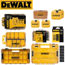 Dewalt-スペアパーツ収納ボックス、オリジナルツール、ポータブル、積み重ね可能、耐久性のあるモジュール、ハードシェル、防塵収納ケース