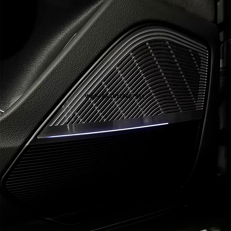 

B&O Style LED Luminous 12V 120W Speaker Cover Ambient Light for Q7 Q8 2020-2025 Car Interior Atmosphere Lighting