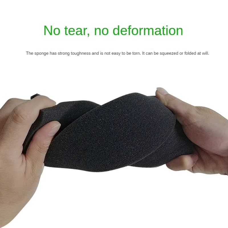 Hard High Density Black Sponge Gasket Shockproof Sponge Block Thin Sponge Pieces Gift Box Lining Filling Sponge Material