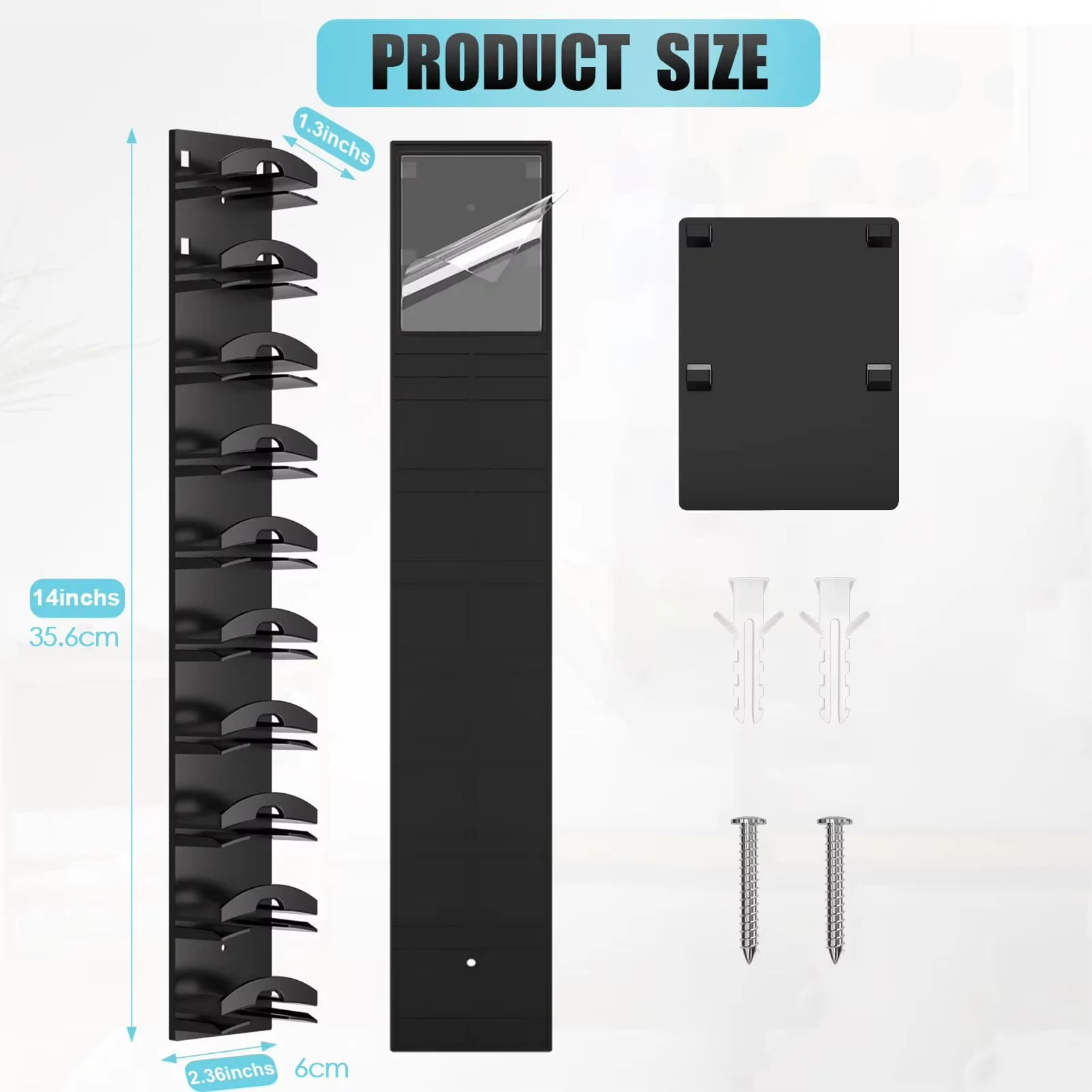 10Grids Wall Mounted Cap Rack Hat Holder Baseball Cap Towel Rack Holder Closet Hanger Storage Organizer Accessories Space Saving image 6