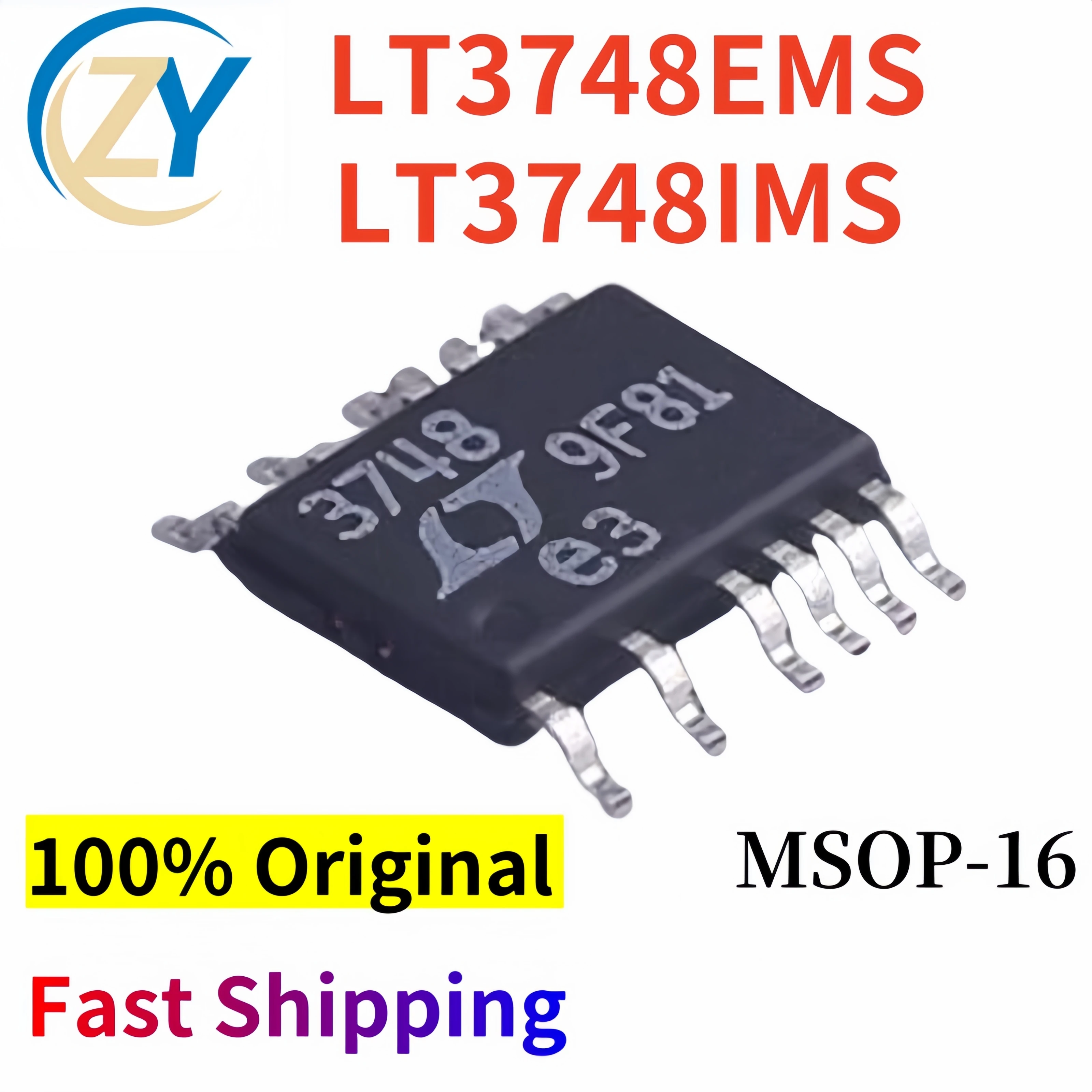 

(2pcs) LT3748 Regulators LT3748EMS LT3748IMS MSOP-16 100% Original & In Stock