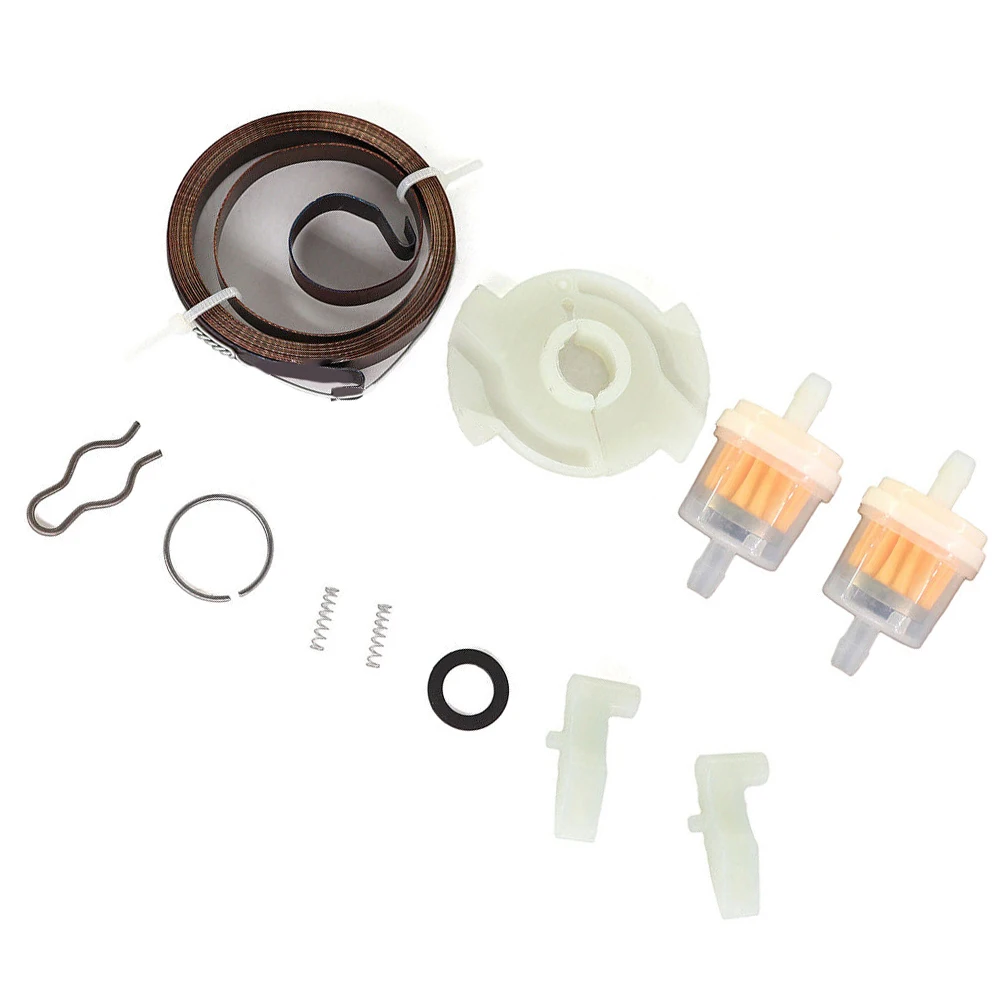 Imagem -02 - Recoil Starter Repair Kit para Cortador de Grama Aparador de Grama Jardim Power Tool Peças com Filtro de Combustível 593959 450e 575e 125cc Motor
