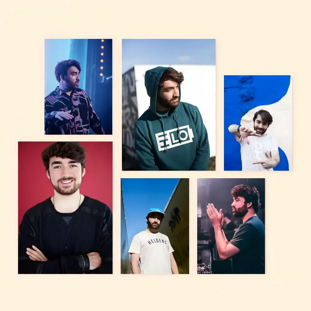 Music O-oliver H-heldens Poster Waterproof HD Wall Art Decal Self-Adhesive Aesthetic Decor For Home Living