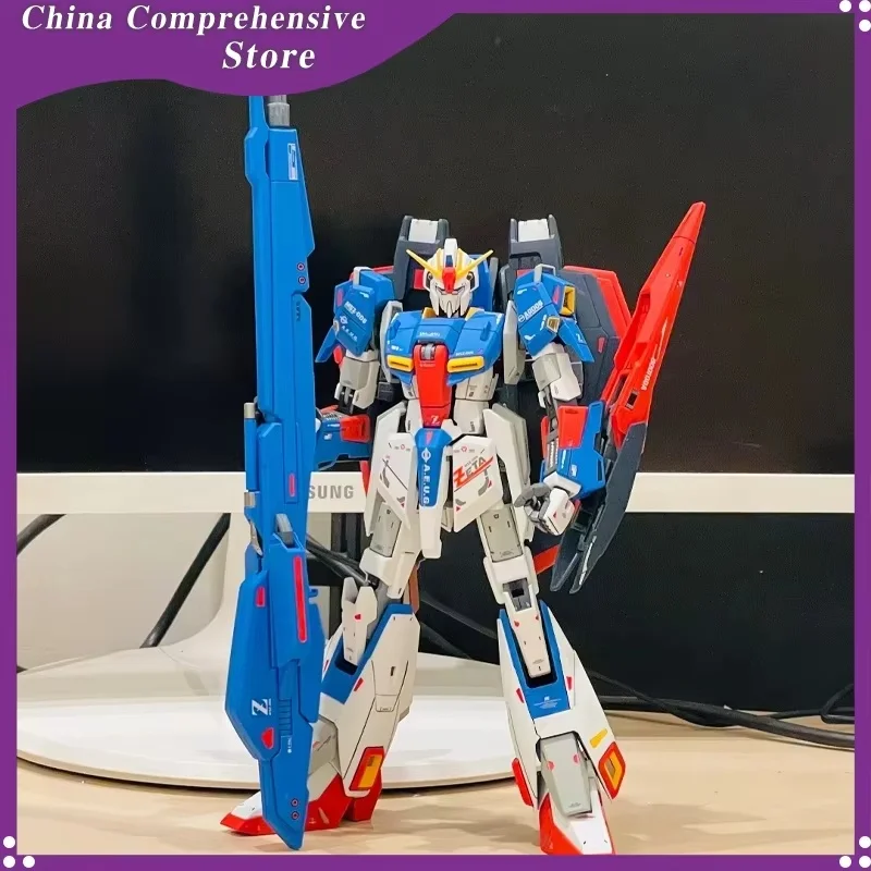 JMS Z HG 1/144 MSZ-006 ZETA  Assemble The Model Action Figures Doll Kids Toy Desktop Decoration Holiday Gifts Collectible