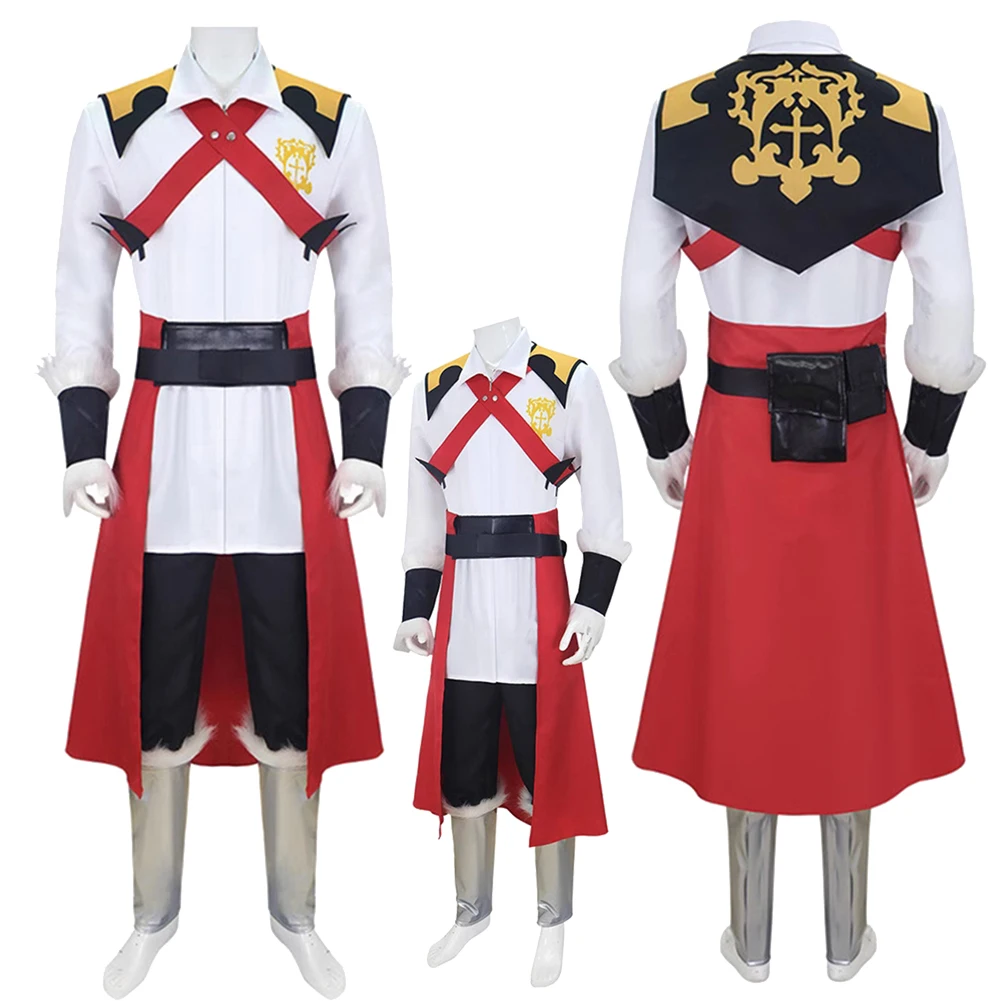

2017 Cartoon Castle Cosplay Trevor Belmont Clothes Top Pants Party Disguise Outfits Suits Roleplay Halloween Costume Carnival