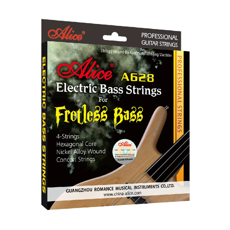 

Alice A628 Fretless 4 электрические басовые струны полный комплект 4 струны шестигранный сердечник никелевый сплав с обмотанными золотыми шариками