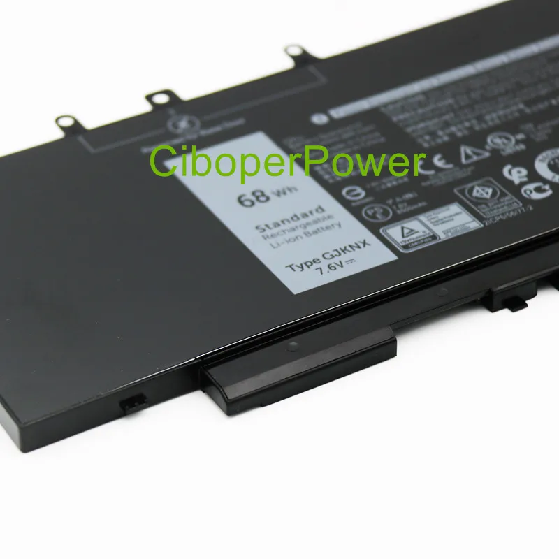 GJKNX 93FTF Battery for 5280 5288 5580 5488 5490 5491 5495 5590 5591 E5280 E5480 15 3520 3530