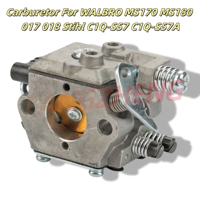 

MS180 Carburetor Carb For Stihl 018 017 MS170 Chainsaw Replace #1130 120 0608 C1Q-S57 C1Q-S57A Carbu Engine Accessories