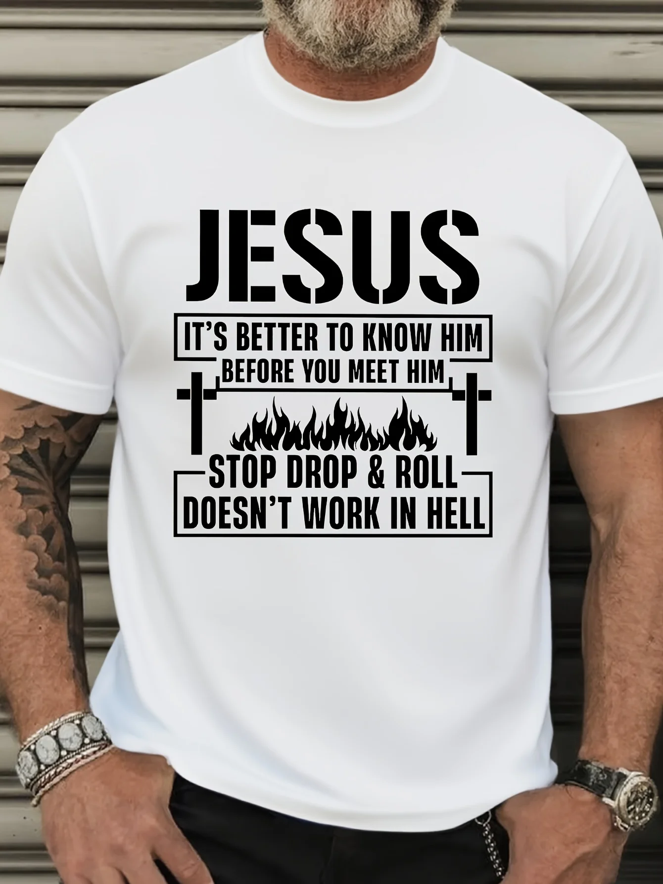 Men's Casual Round-…