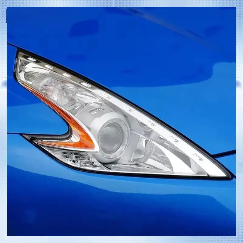 

NEW-Headlight Cover For Nissan 370Z Headlamp Shell Mask Transparent Headlight Lens Car Lights Shell Lamp Shade 370Z Lamp Shade R