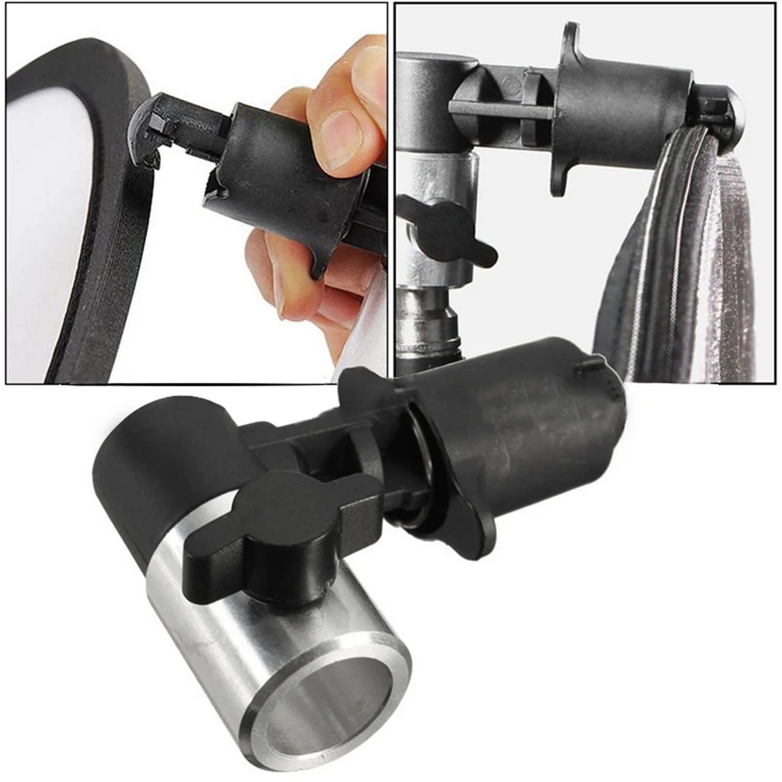 Aluminum Photography Reflector Holder Clip For Photo Studio Background Tripod Photography Light Stand Softbox Disc Holder Clamp