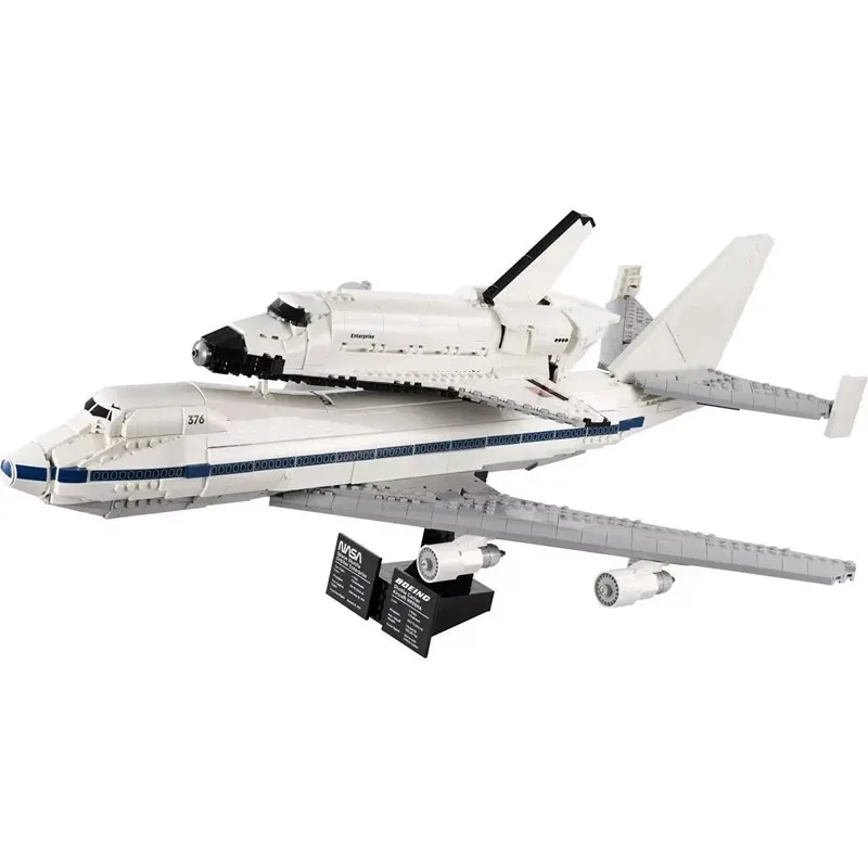 

New Space Shuttle Carrier Building Blocks, STEM Educational Assembly Model Toy for Kids, Gift for Boys