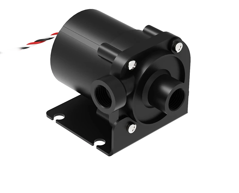 Computer water-cooled brushless DC water pump PU-SC600 ceramic shaft core left and right water outlet 12V-24V