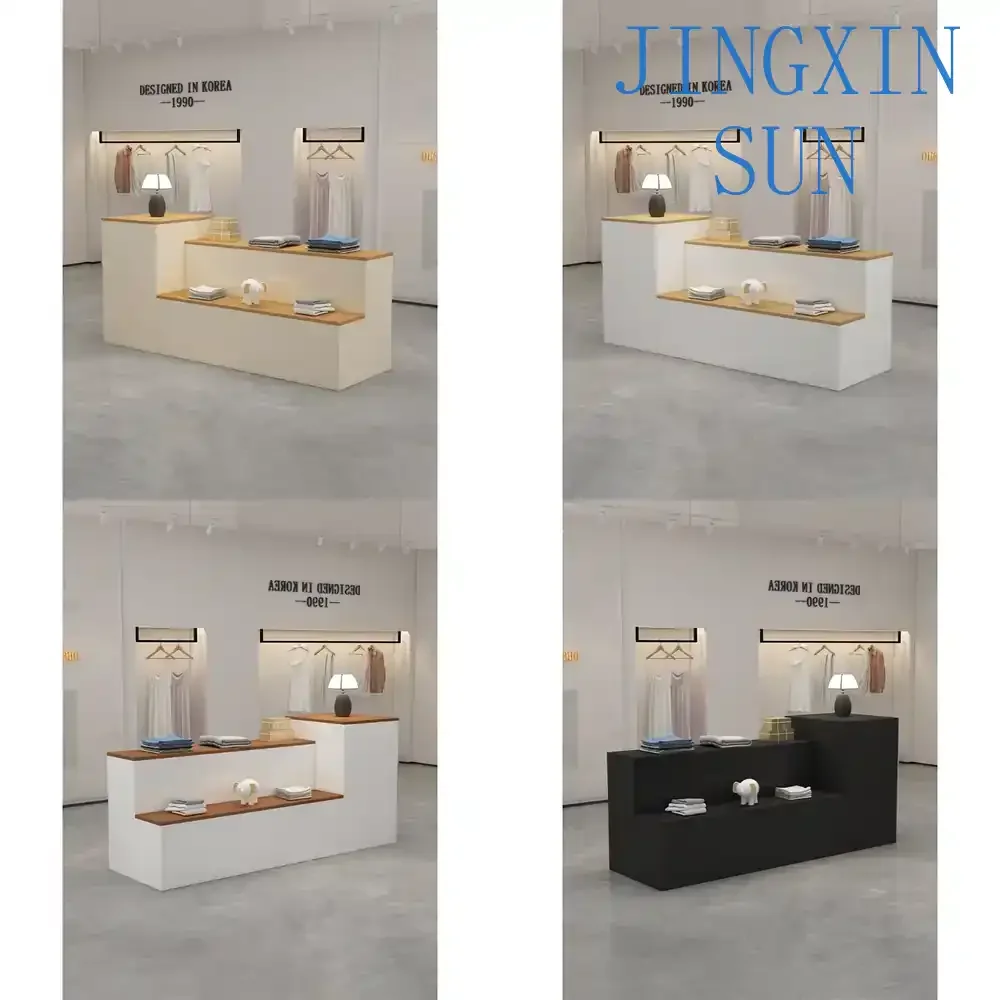 Nakajima Middle Display Table for Clothing Store Shopping Mall Shoe Bag Display Cabinet Storage Rack for Women's Clothing