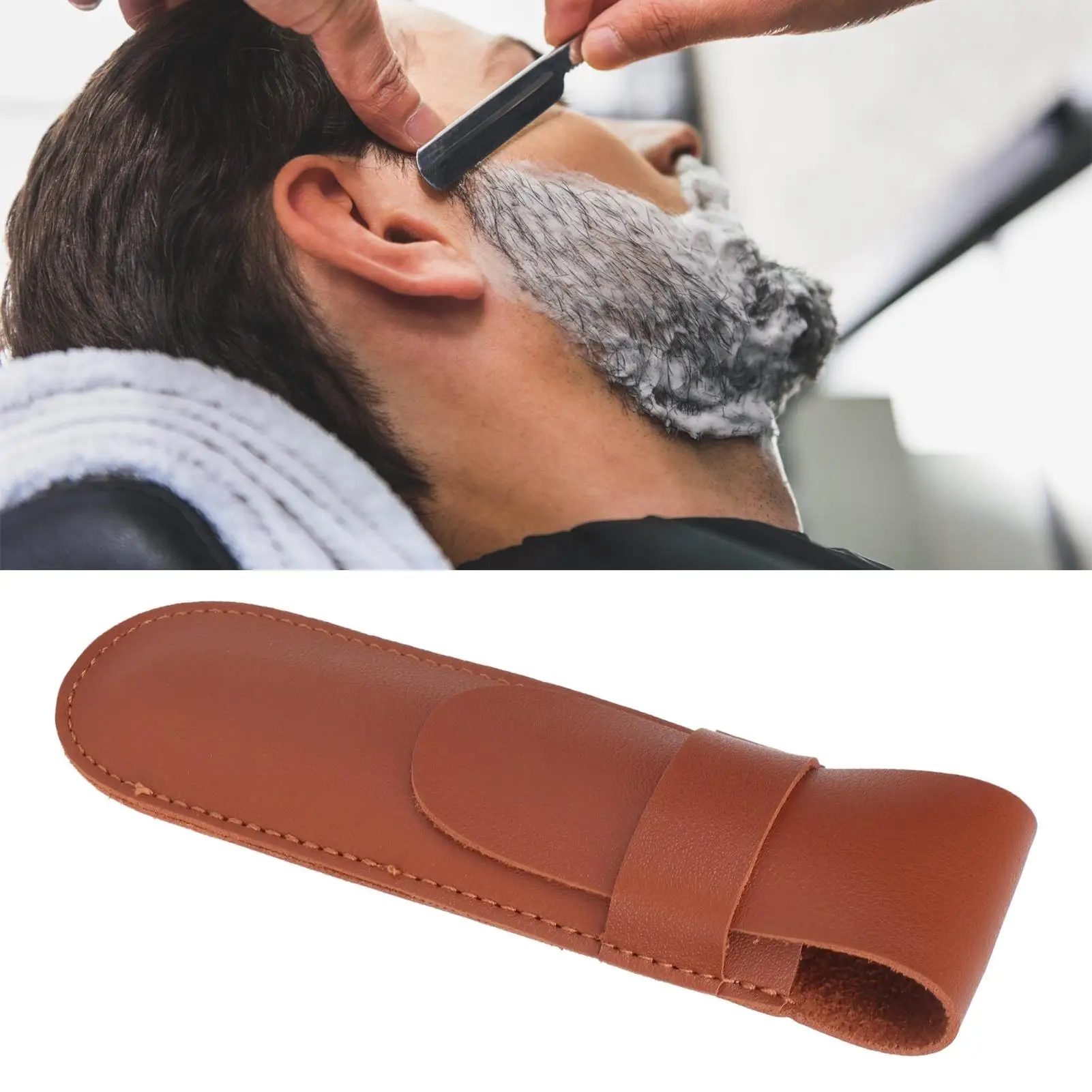 حقيبة واقية من البولي يوريثان باللون البني العتيق مصنوعة يدويًا للرجال، محمولة وأنيقة للاستخدام الخارجي