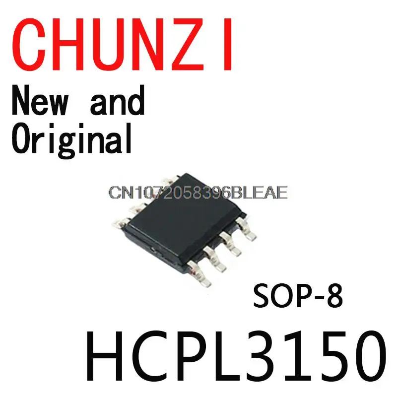 10PCS New and Original SOP-8 HCPL-3150 SOP A3150V A3150 3150V SMD IC HCPL3150