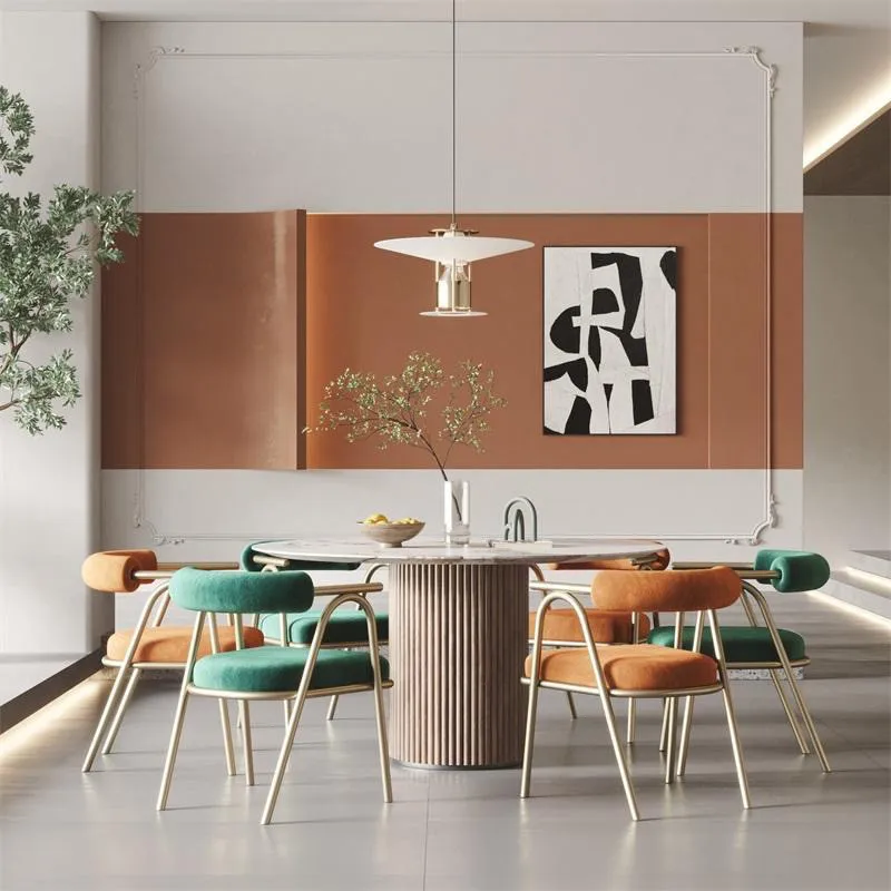 

Stylish Designer Dining Chairs Backrest Bistro Living Room Dining Chairs Office Gaming Modern Sillas Comedor Furniture For Home
