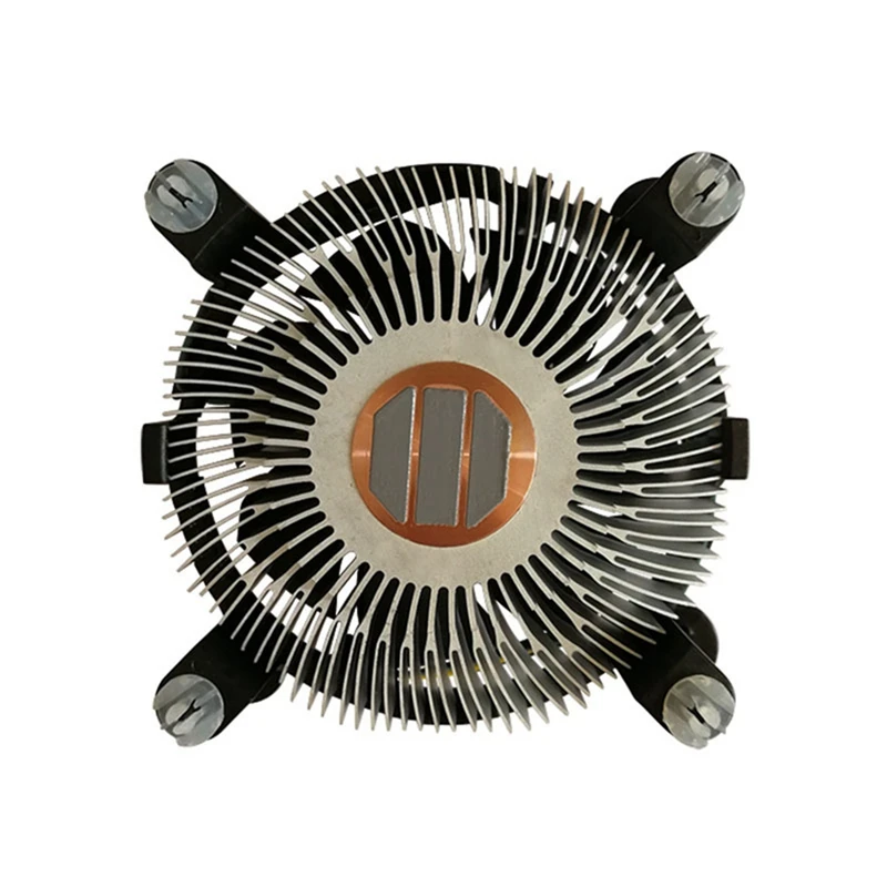 CPU Cooling Fan 4-Pin Connector CPU Cooler With Copper Heatsink For I3/I5/I7 Socket 1150/1151/1155/1156/1200/775 CPU Durable