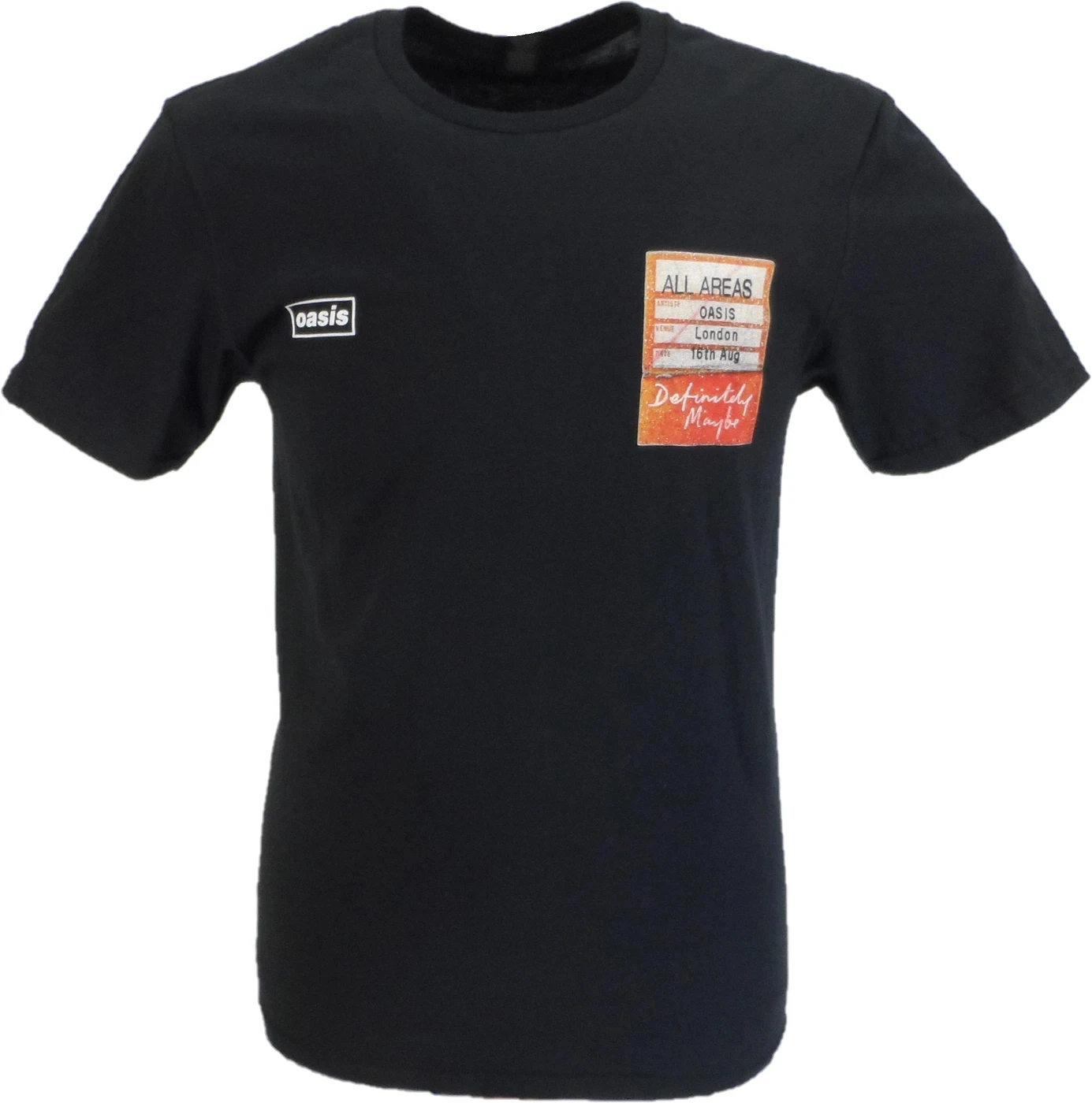 تي شيرت رجالي واحة بالتأكيد ربما قائمة الإعدادية السوداء ذات الخلفية الفاخرة الراقية لكل من الرجال والنساء أفضل Y2k صيفي رائجة البيع #2