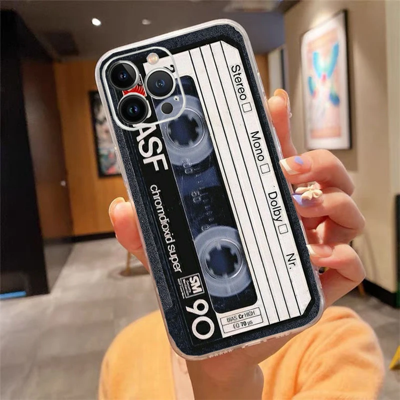 

Phone Case For iphone 17 Pro Max Air 16 15 14 13 Pro Max 15 16 Pro 15Plus Tape