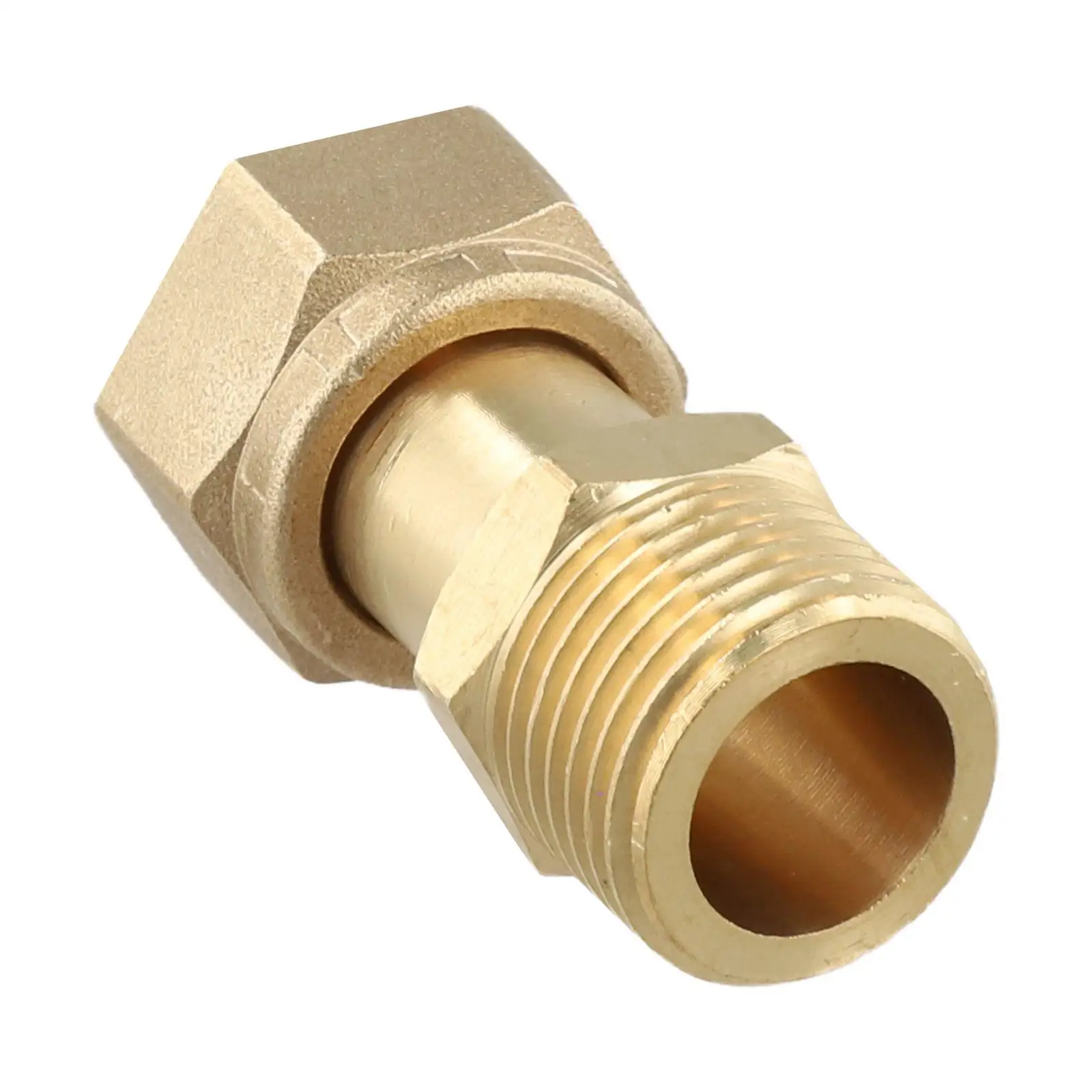 For Industrial Use Brass Water Pipe Joint Water Connector Industrial Faucet Accessory Crack-proof Functionality