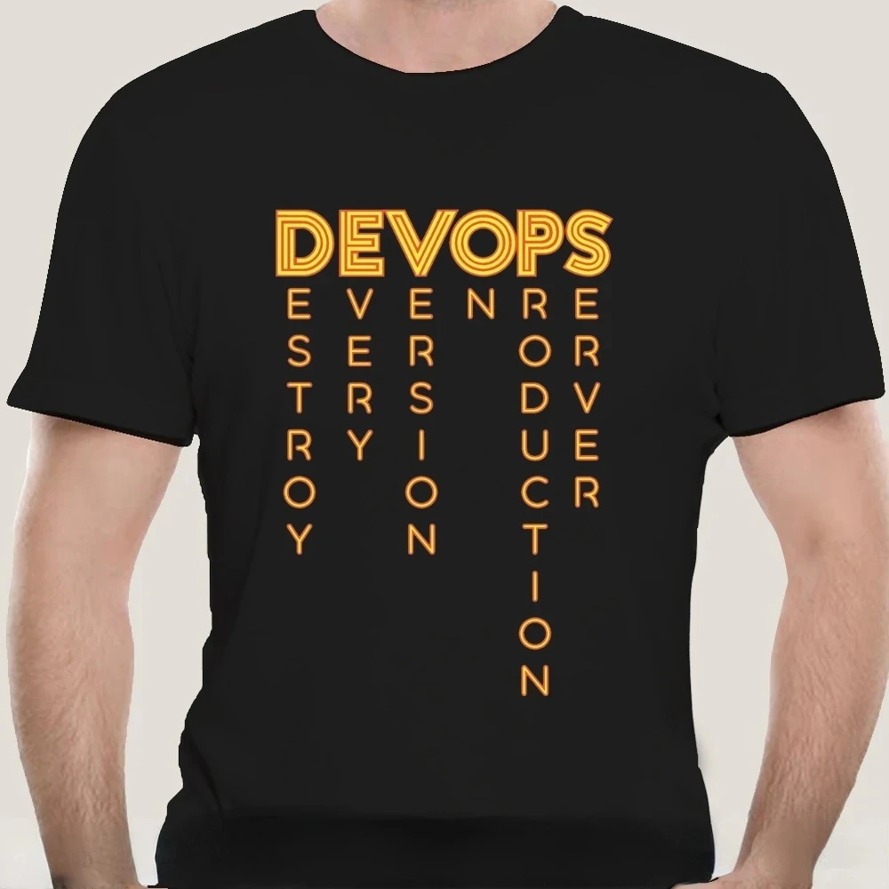 Funny Programmer T Shirt DEVOPS Devops- The Real Definition of DEVOPS Tee Devops Computer Nerd Geek Programmer Sarcastic Shirts