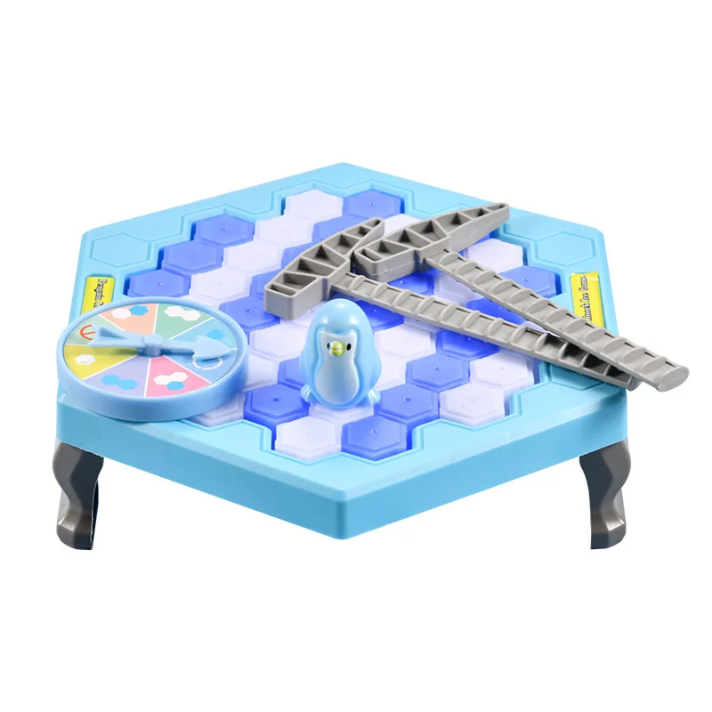 New Ice Breaking Game Toys Save Penguin Trap Break Ice Interactive Board Game Family Party Puzzle Table Knock Block Funny Toys