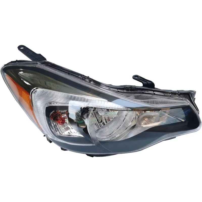 2015 2016Subaru Impreza Black Headlight Assembly Headlamp 84001FJ330 (Pair of headlights)，home.