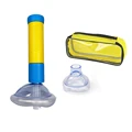 Azul y Amarillo con Bolsa