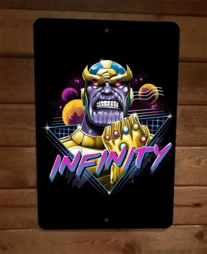 1 pcs,Infinity Thanos 8x12 Metal Wall Sign Poster