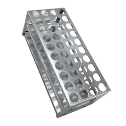 Laboratory Test Tube Stand Experiment Test Tube Rack Metal Rack for Test Tube