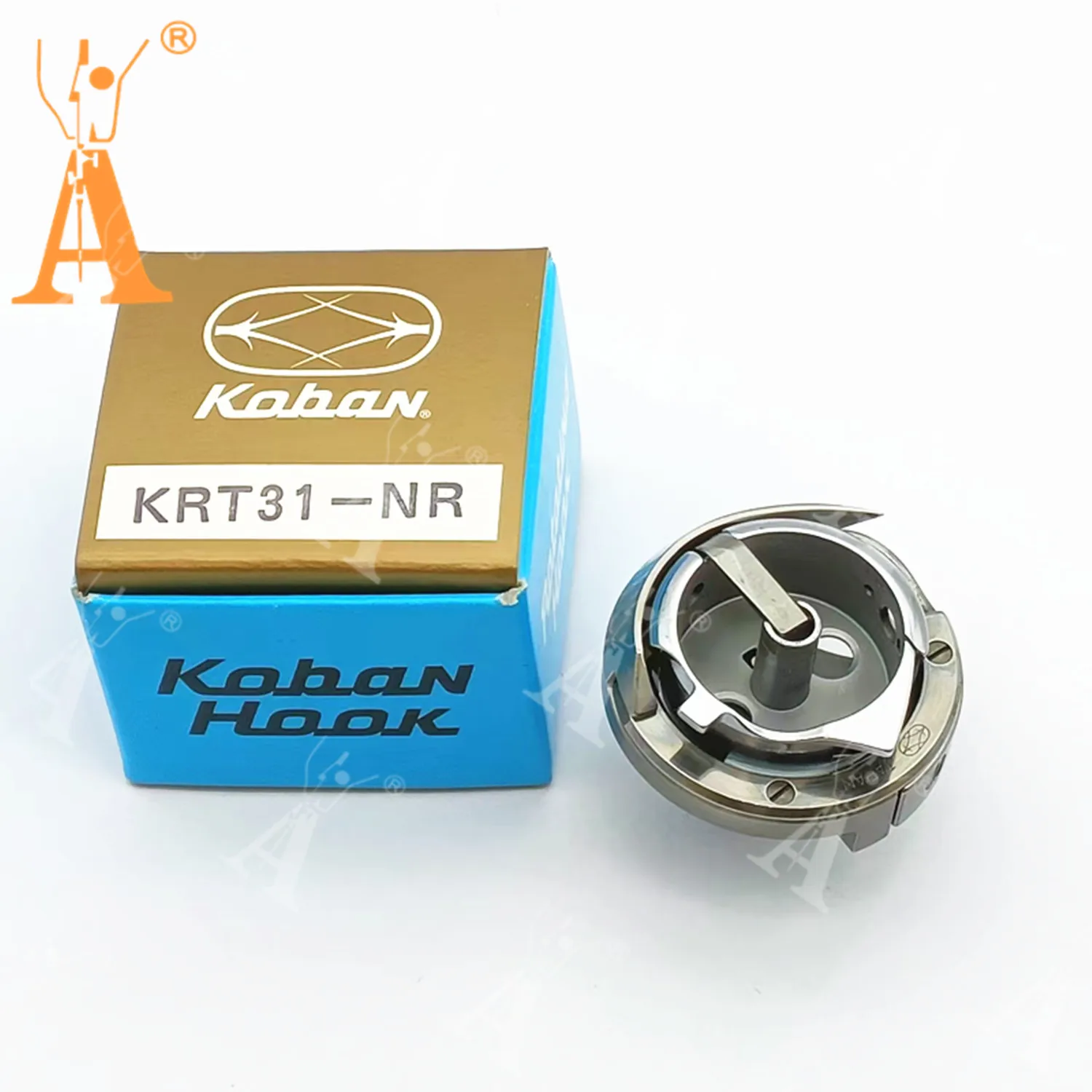 

Оригинальный поворотный крючок KOBAN KRT31-NR JumboKing 810, 820, GOLDEN WHEEL CS-810/820, швейная машина JUKI 981 982 985 986