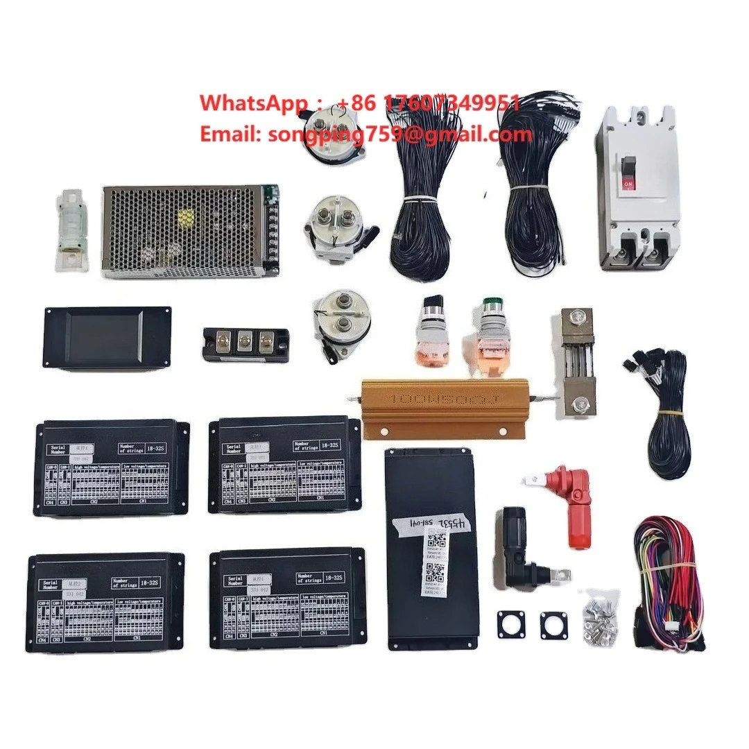 Energy Storage HV BMS 320S 256S 108S 96S 32S 700v 1000V High Voltage Smart RS485 CAN Communicatible BMS With Master Slave Module