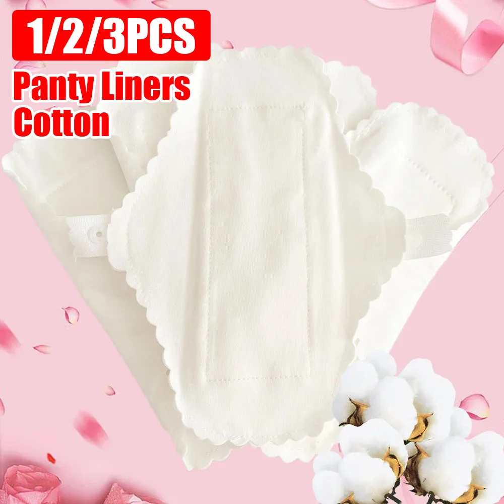 

Feminine Sanitary Towel Soft Cotton Pads Reusable Washable Women Panty Liner Hygiene Menstrual Pad Napkin Daily Leakproof