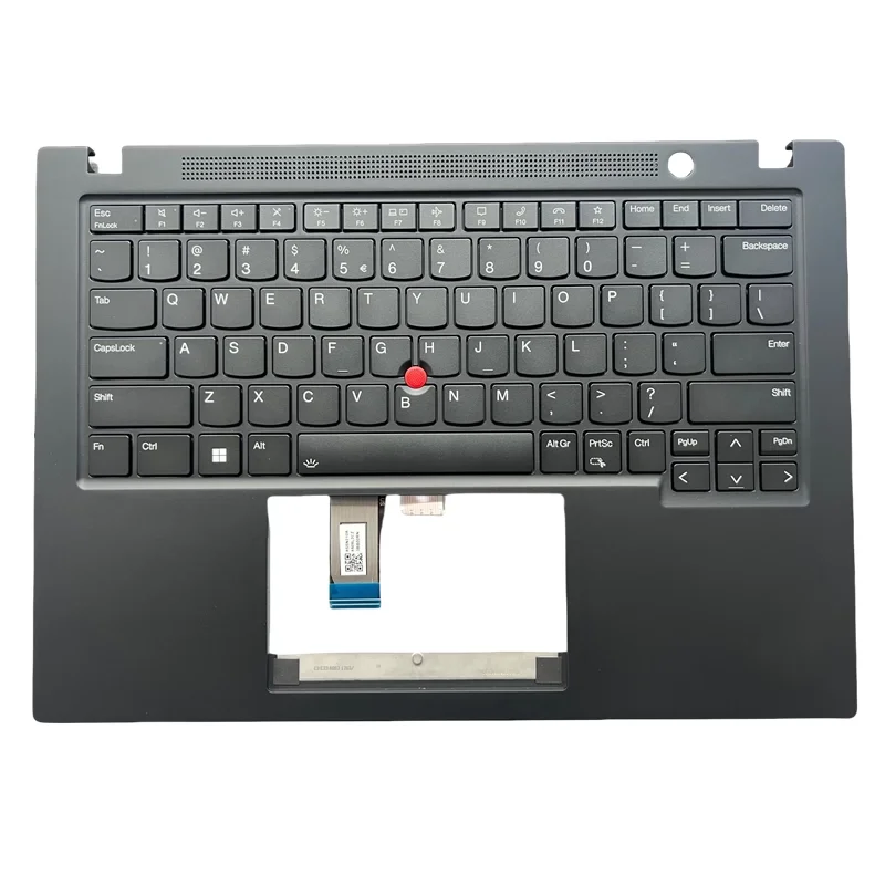 

Palmrest Upper Case With US Layout Keyboard For Lenovo Thinkpad T14s Gen4 WIFI Version Black Color