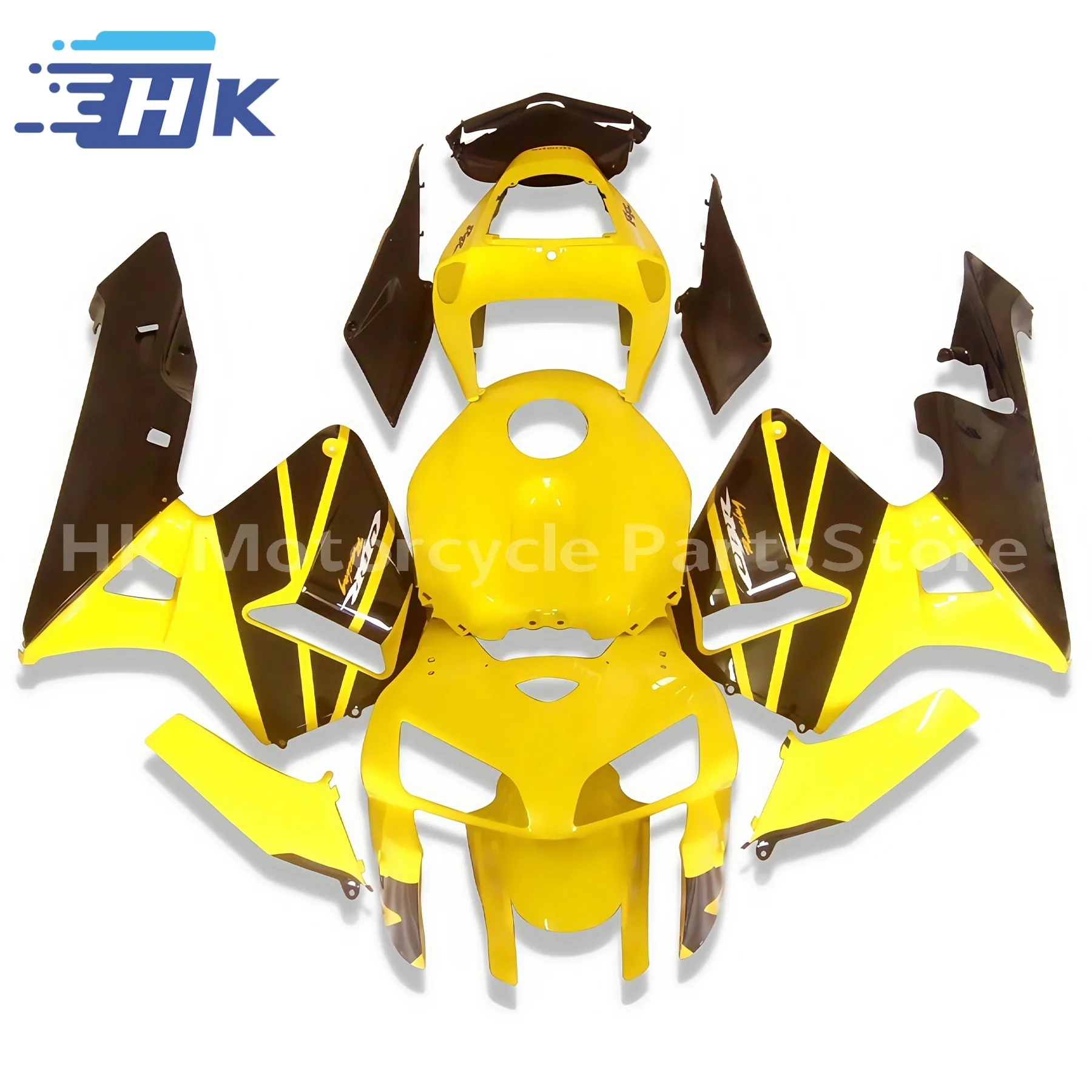 

Идеальный комплект обтекателей для мотоцикла HODNA CBR600RR 05 06 CBR 600RR F5 2005 2006, инъекционный неоновый черный комплект кузова