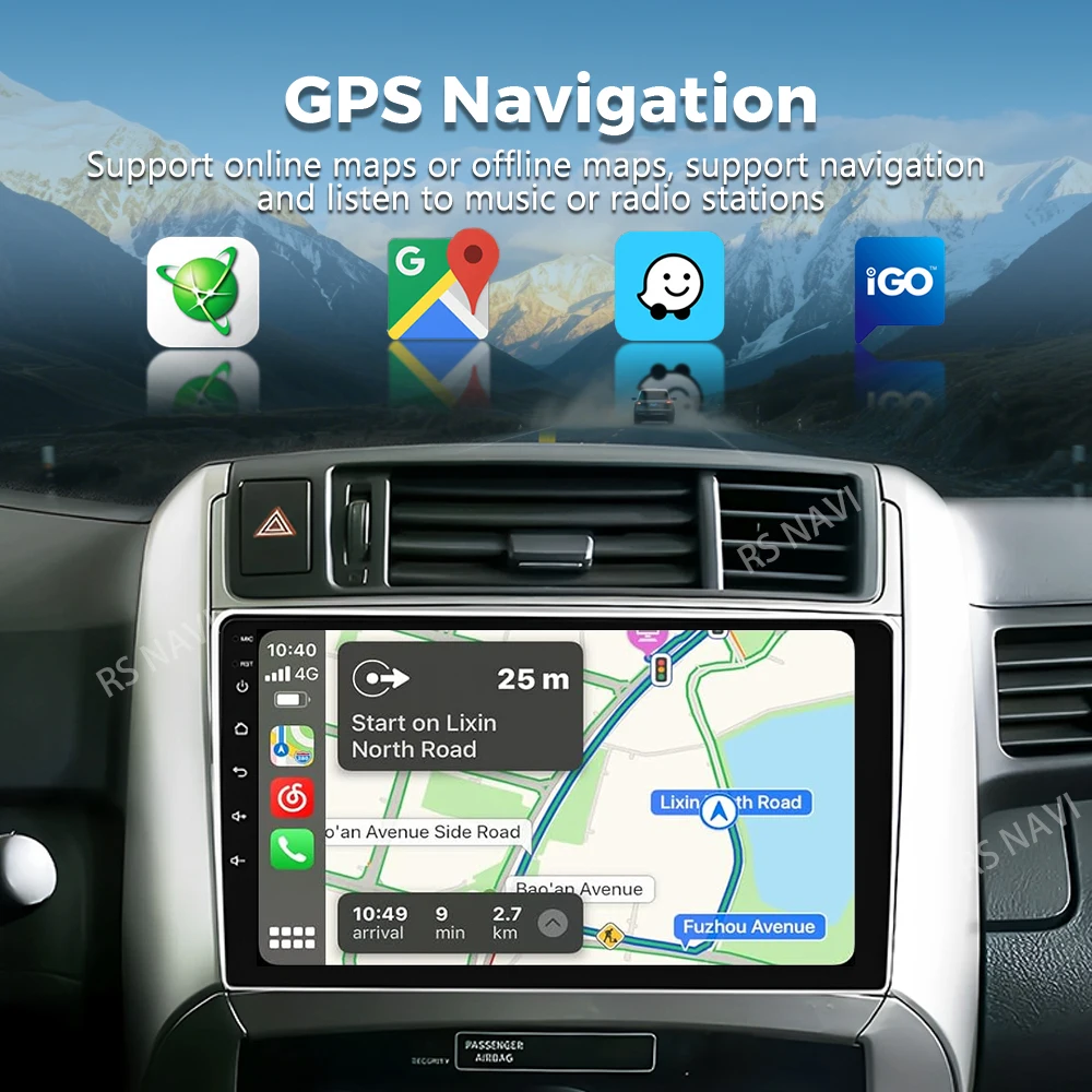 Android 15 For Toyota Verso R20 2010-2013 2014-2016 Carplay Car Radio Multimedia Player GPS Navigation Head Unit 2din Stereo DSP