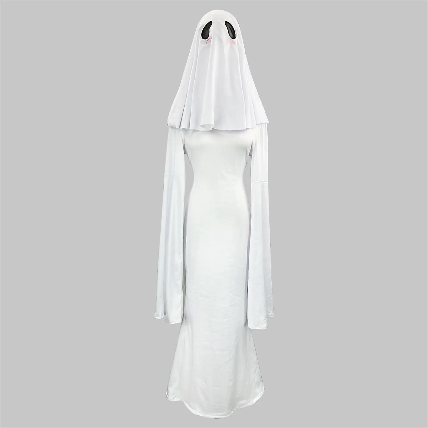 Adorabile ragazza fantasma Cosplay Dr Costume da spettacolo teatrale per Halloween da donna Abito da sera carino da fata Lady Sle Par