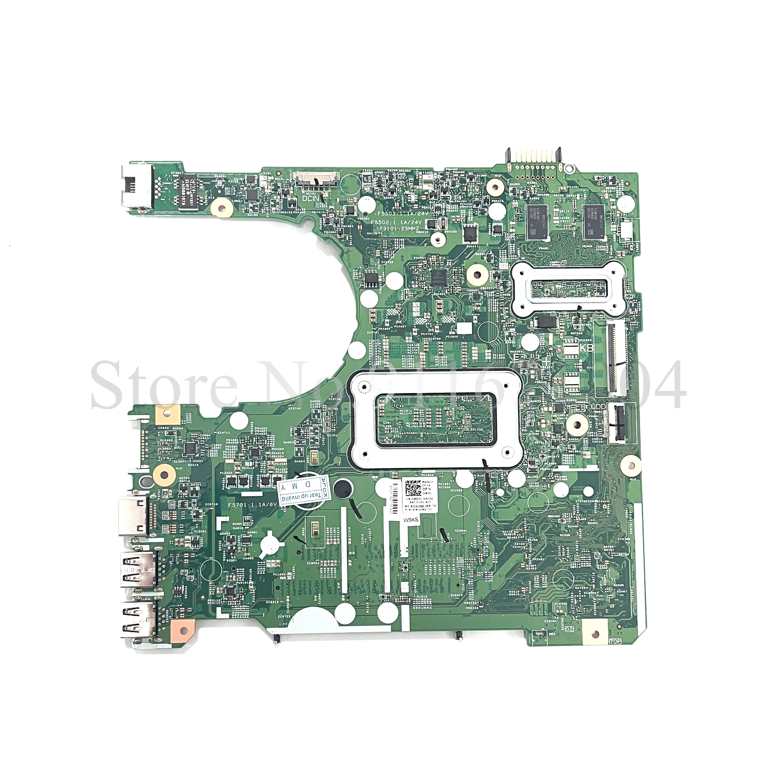 Imagem -02 - Placa-mãe Portátil 15341 para Dell Inspiron 14 3467 15 3567 Placa-mãe Cn04833j 04833j com i3 i5 i7 Cpu r5 M330 Gpu