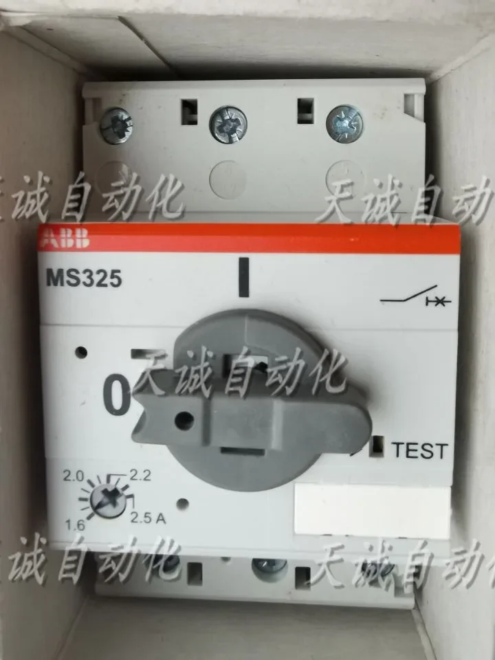 

Оригинальный переключатель защиты двигателя ABB 2025 г. Ms325-1-1.6-2.5-4.0-6.3-9-12.5-16-20-25a.
