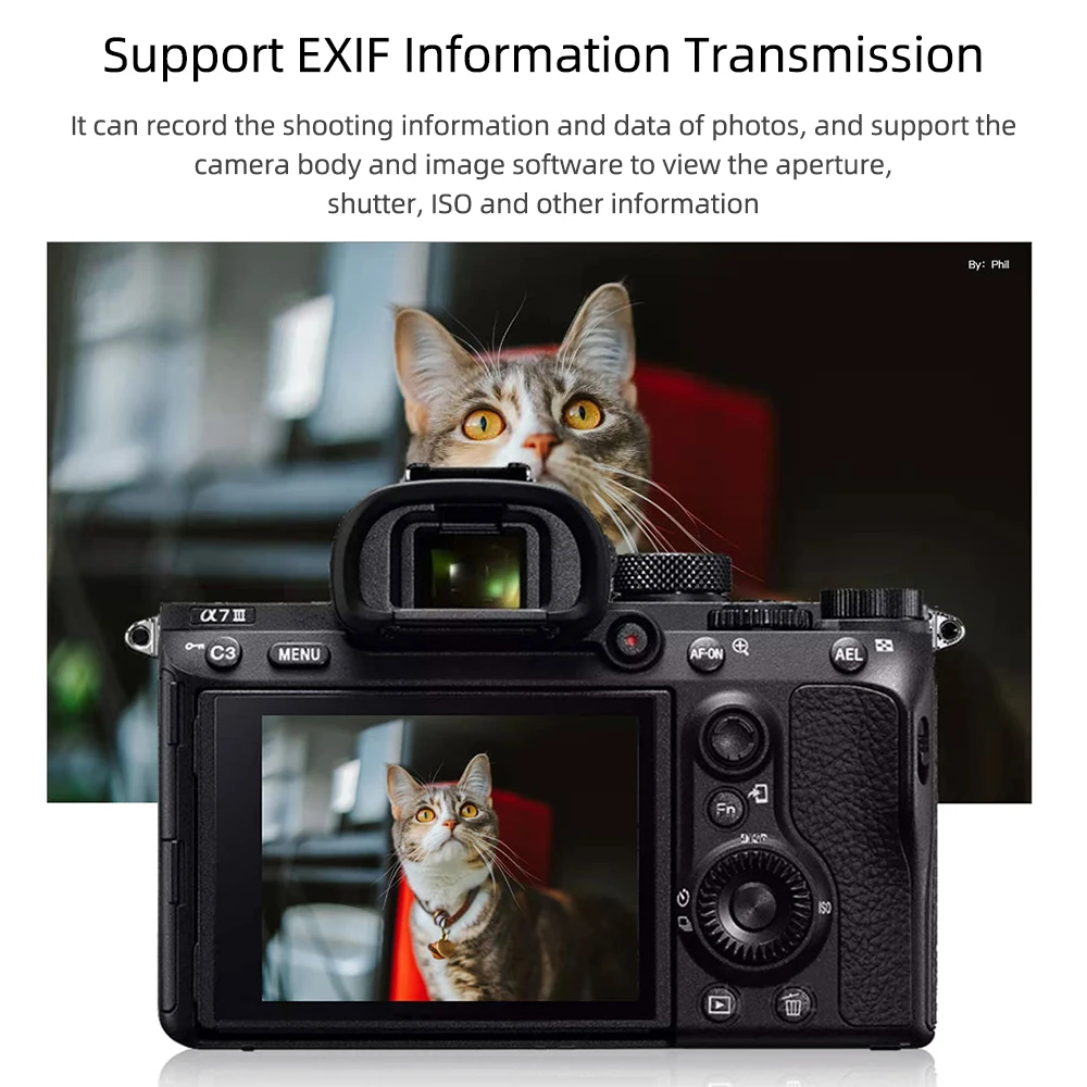 7artisans EF-SE Adapter Ring Autofokus Objektiv Mount Adapter kompatibel für Canon EF/EF-S Objektiv und Sony E ZVE10 A9 Mount Kameras