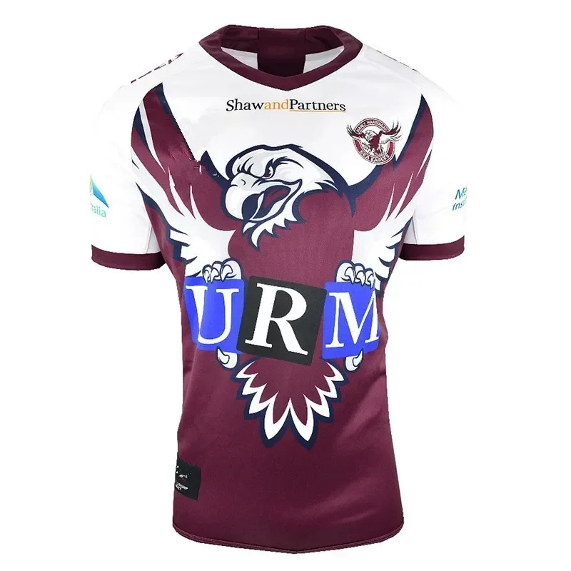 

2019 Manly Sea Eagles Rugby Jersey Mens Size:S-3XL（Print Custom Name Number）