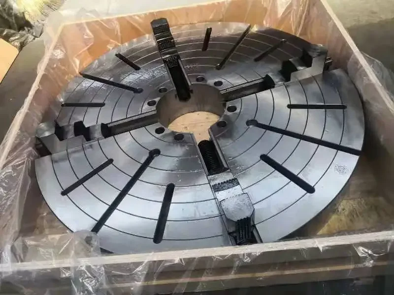 OD 800mm Four Jaw Chuck, K72 800, Can Hold Workpieces of 1000 Pie, 4-jaw Adjustable Separately, Manual Chuck.