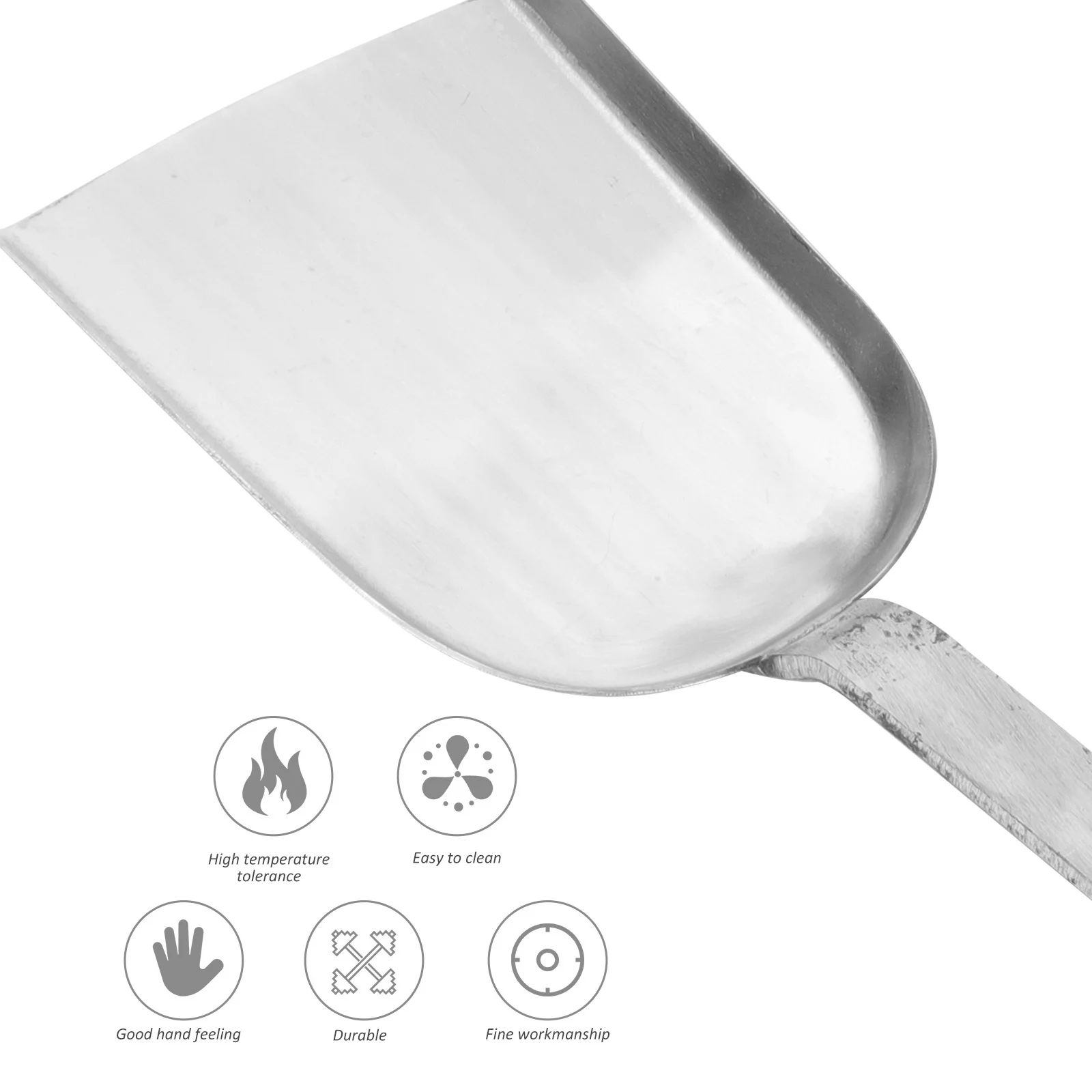 

Ash Shovel Premium Material Multifunctional Bbq Charcoal Coal Scooping Kitchen Fireplace Coal Ash Shovel Practical Home