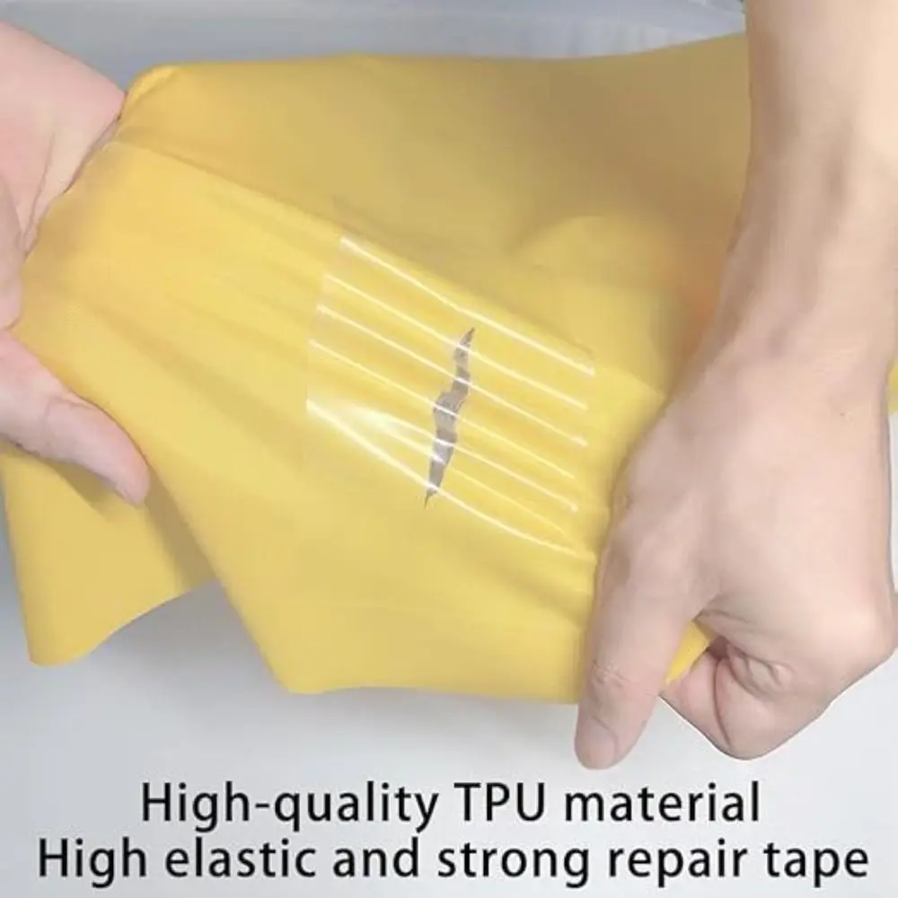 Waterproof Tent Repair Patches Transparent TPU Self Adhesive Sticker Inflatable Repair Tool Multifunction