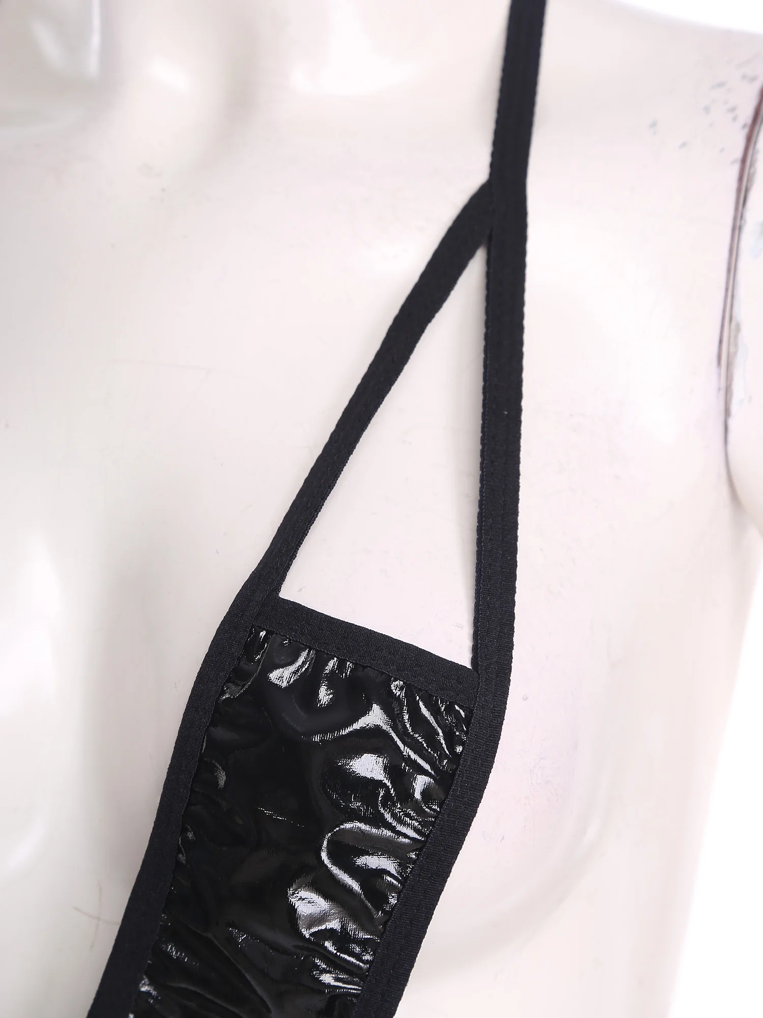 ملابس داخلية نسائية مونوكيني مغري ملابس نوم تغطية صغيرة على شكل حرف T من الخلف برباط معدني ملابس نوم جذابة للزوجين